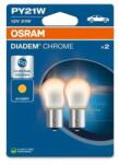 OSRAM 12v Py21w Diadem Chrome 7507dc-2bl 2 Db
