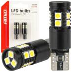 AMiO LED izzók CANBUS T10 W5W 13 SMD 3030 White 12V/24V