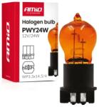 AMiO Halogén izzó PWY24W WP3.3x14.5-4 Amber 12V 24W
