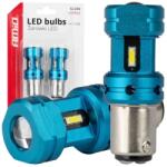 AMiO LED izzók CANBUS 1157 BAY15D P21/5W 4SMD 1860 Fehér 12V 24V