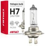 AMiO halogén izzó H7 24V 70W UV szűrő (E4)