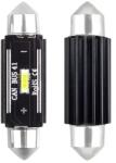AMiO LED izzók CANBUS 1860 1SMD UltraBright Festoon C5W C10W C3W 41mm Fehér 12V 24V