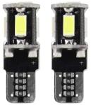 AMIO LED izzók CANBUS 5SMD 5730 T10 (W5W) Fehér