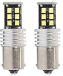 AMiO LED izzók CANBUS 2835 15SMD 1156 BA15S P21W R10W R5W Fehér 12V/24V