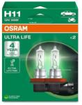 OSRAM Ultra Life H11 PGJ19-2 12V 55W 64211ULT-2HB