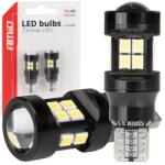 AMiO LED izzók CANBUS T15 W16W 15SMD 2835 Fehér 12V 24V