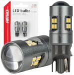 AMiO LED CANBUS T10 W5W 16SMD 2016 Fehér izzók 12V/24V