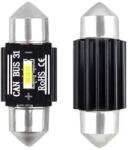 AMIO LED izzók CANBUS 1860 1SMD UltraBright Festoon C5W C10W C3W 31mm Fehér 12V/24V