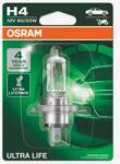 OSRAM H4 ULTRA LIFE Blister-01 12V 60/55W P43t