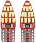 AMiO LED izzók CANBUS 24SMD 3014 T10e (W5W) Fehér 12V
