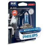 Philips Crystal Vision Ultra Moto H4 12v 55/60w Px26t