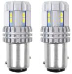 AMiO LED izzók CANBUS 3020 22SMD UltraBright 1157 BAY15D P21/5W Fehér 12V/24V