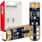 AMiO LED izzók STANDARD Blue T5 12V 3030 1LED HP