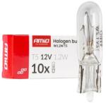 AMiO Halogén izzók T5 12V 1.2W W2x4.6d fehér10db