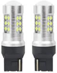 AMiO LED izzók CANBUS 3030 24SMD T20 7440 W21W Fehér 12V/24V