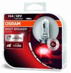 OSRAM NIGHT BREAKER SILVER H4 P43T 12V 60W 64193NBS-HCB 2db