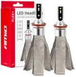 AMiO LED izzók fővilágításra FLEX+ H8 H9 H11 H16 canbus 6000K 12V 24V