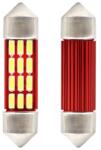 AMiO LED izzók CANBUS 4014 16SMD Festoon C5W C10W C3W 39mm Fehér 12V/24V