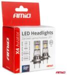 AMiO LED izzók X4-series AVIATOR H4/H19 6500K max 44W