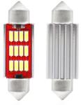 AMiO LED izzók CANBUS 4014 12SMD Festoon C5W C10W C3W 39mm Fehér 12V/24V