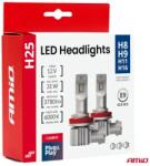 AMiO LED fényszóró izzók H25 Széria CANBUS H8 H9 H11 H16 12V 31W