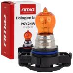 AMiO Halogén izzó PSY24W 12V 24W PG20-4 AMBER