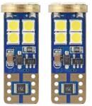 AMiO LED izzók CANBUS 12SMD 2835 T10e (W5W) Fehér 12V/24V