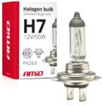AMiO halogén izzó H7 12V 55W UV szűrő (E4)