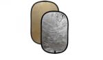 iShoot Blenda ovala 2in1 gold-silver 60x90cm