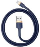 Baseus Cablu USB Lightning Baseus Cafule 1.5A 2m (auriu si albastru marin)
