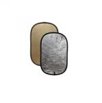 iShoot Blenda ovala 2in1 gold-silver 100x150cm