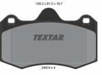 Textar Fékbetét készlet 2497401/TEX