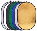 iShoot Blenda ovala 7in1 gold silver difuzie alb negru albastru verde 150x200cm