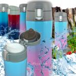 kamille Termosz Bögre Termosz Acél Palack Légmentes Tágas kulacs Kamille 450ml (KM2095)