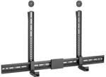Nexio Suport Universal pentru Soundbar, Reglabil pe Latime si Adancime, Max. 15kg, Negru - Nexio