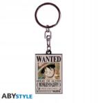 ABYstyle Kulcstartó One Piece Wanted Luffy
