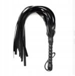 INTIMEO Fekete Erotikus Bőr 58cm Bdsm korbács (0179)