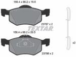 Textar Fékbetét készlet 2378704/TEX
