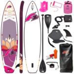 F2 Стендъп падъл борд F2 Lotus 10'8" Multiset SUP лила (810221)