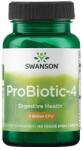 Swanson Probiotic-4 - amestec de 4 tulpini probiotice Swanson (60 capsule)