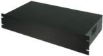 COMBIPLAST Carcasă 19" 2U neagră oţel (CP-37-2)