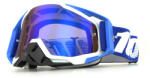 FIXATO Ochelari Moto ATV / Enduro / Cross, FIXATO, Lentila Albastra, Rama Albastru cu Alb (1-len-albastra-albastru-alb)