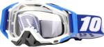 FIXATO Ochelari Moto ATV / Enduro / Cross, FIXATO, Lentila Transparenta, Rama Albastru cu Alb (1-len-transp-albastru-alb)