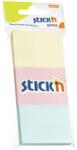 Hopax Notes autoadeziv 38 x 51 mm, 3 x 100 file/set, Stick'n - 3 culori pastel (HO-21126)