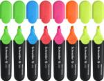 Schneider Textmarker SCHNEIDER Job, varf lat, 8 culori/set - (2xG, O, V, R, A, R, Vi) (S-115088)