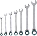 GROSS Set de chei cu clichet Gross - 7 piese, 8-19 mm, reversibile (14892)