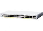 Cisco Switch Cisco Catalyst 1200-48T-4X, Smart, Management, 48 Porturi Gigabit Ethernet, 4 porturi uplink de 10G SFP+ (C1200-48T-4X)