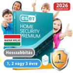 ESET home Security Premium (1 eszköz, 1 év, hosszabbítás) (Elektronikus licenc) 30% kedvezménnyel tanárok, diákok, nyugdíjasok, EÜ dolgozók részére