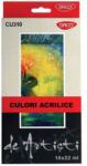 Daco Culori Acril DACO, 10 Culori/Set, 22 ml/Tub, Multicolor (6425871001576)
