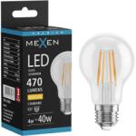 Mexen Vintis, LED izzószálas izzó E27, A60, 4 W, meleg fehér 2700K, átlátszó, L150-E27-0427-00 (L150-E27-0427-00)